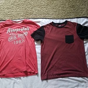 Two large men's shirts in great condition